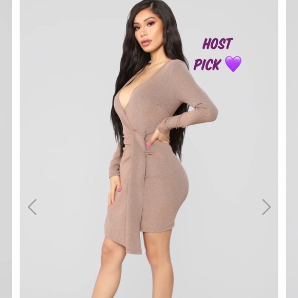 Insane Kind of Love Surplice Dress - Picture 2 of 9